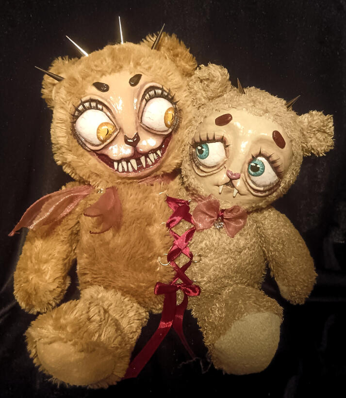 Marty and Teddy - 35cm - 300 USD